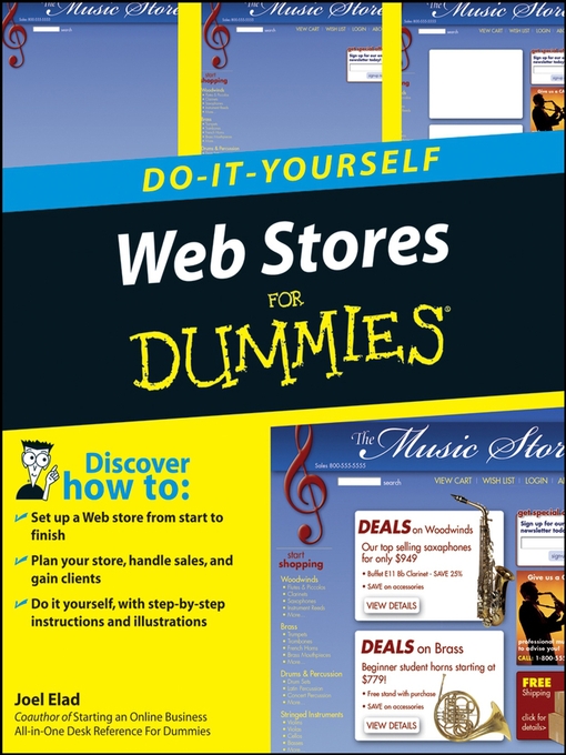 Title details for Web Stores Do-It-Yourself For Dummies by Joel Elad - Available